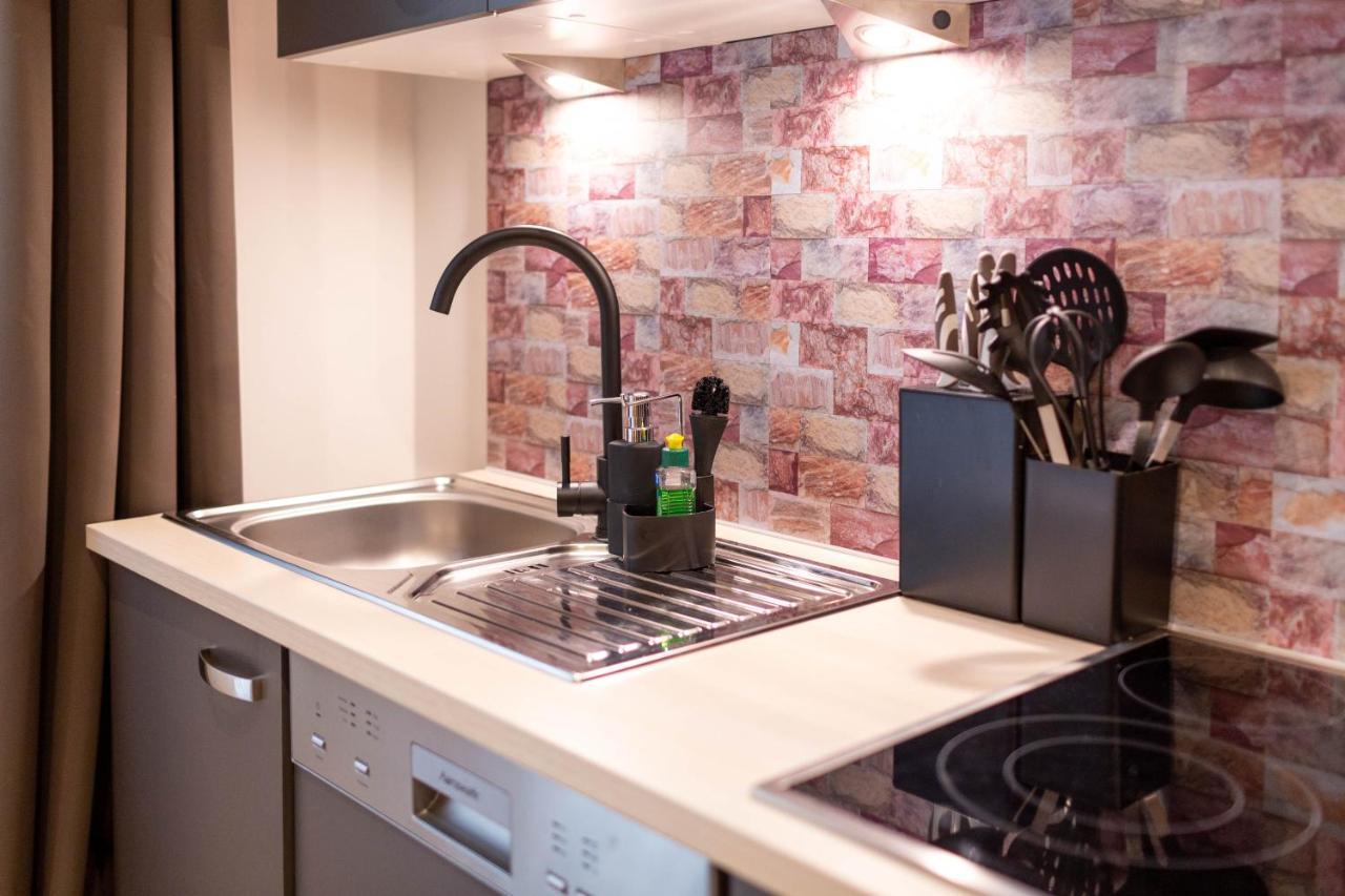 Soulscape Apartments Loft Zwickau Citycenter Mit Tg-Stellplatz, Magenta-Tv Und Klima Esterno foto